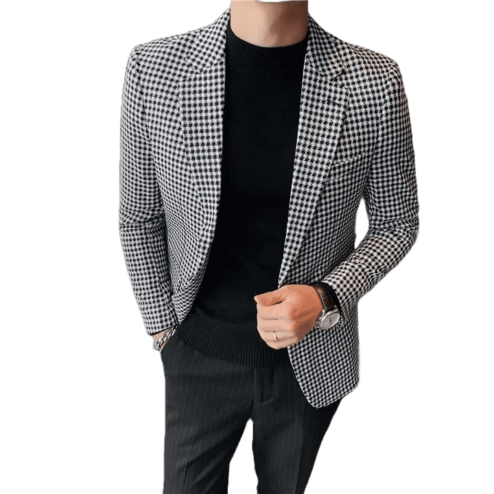 Blazer Masculino Quadriculado Charmme LC016 Prod07 Loja Charmme 