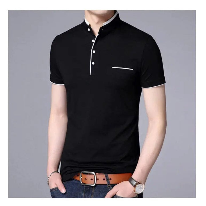 Camisa Gola Henley Masculina LC126 Prod120 Loja Charmme 