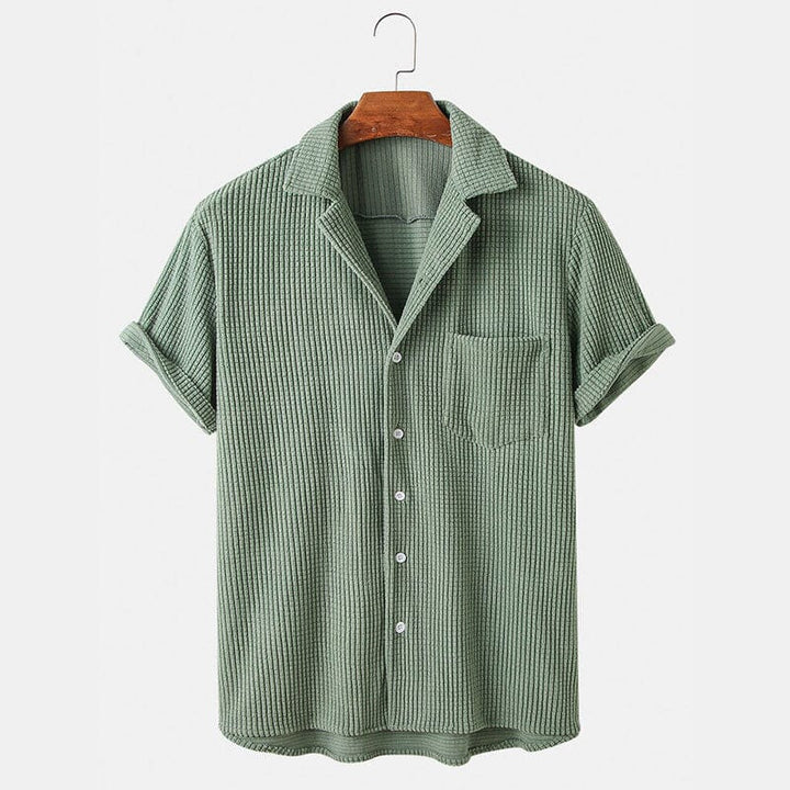 Camisa Manga Curta Masculina Charmme - LC1026 Prod44 Loja Charmme Verde P 