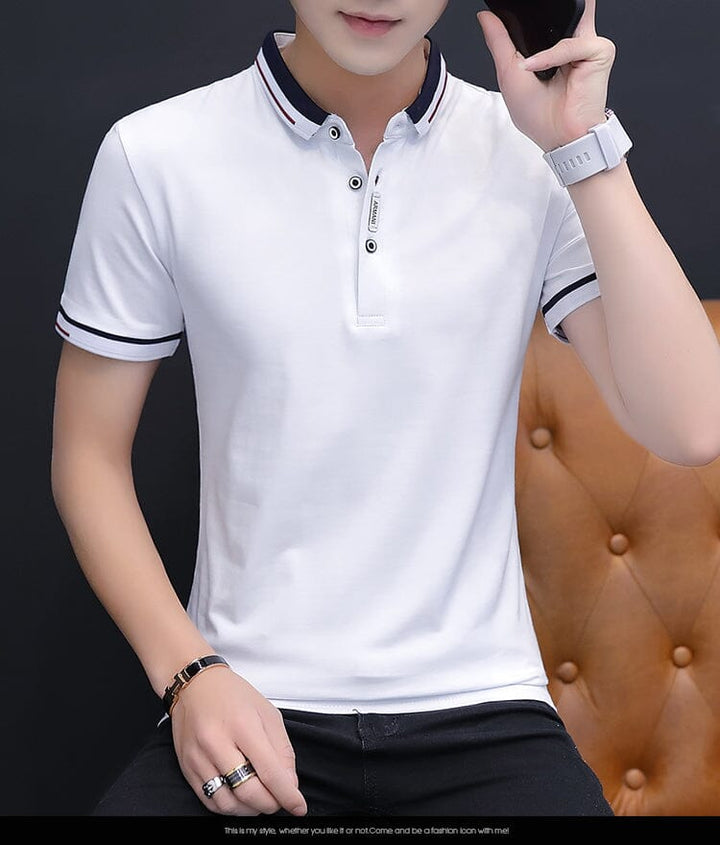 Camisa Masculina Gola Polo LC110 Prod104 Loja Charmme 