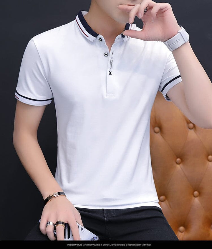 Camisa Masculina Gola Polo LC110 Prod104 Loja Charmme 