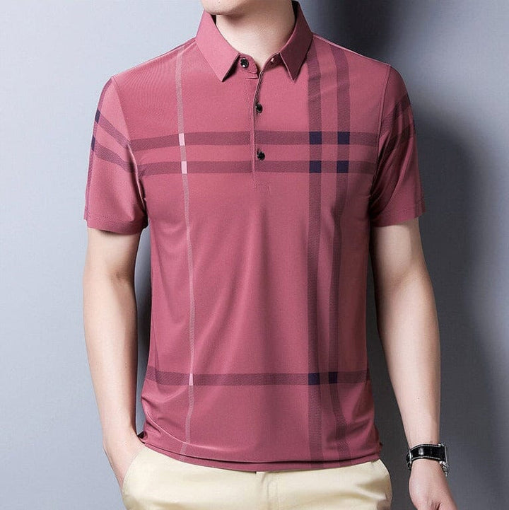 Camisa Masculina Gola Polo Listrada LC113 Prod107 Loja Charmme 