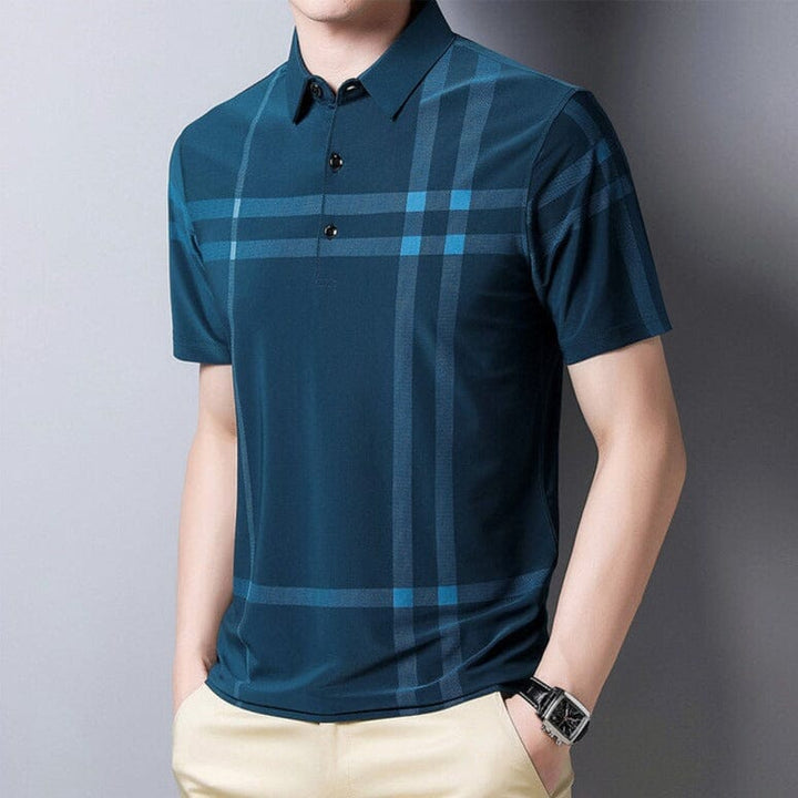 Camisa Masculina Gola Polo Listrada LC113 Prod107 Loja Charmme 