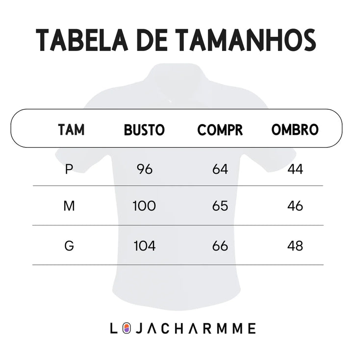 Camisa Polo Texturizada Masculina Premium LC117 Prod111 Loja Charmme 