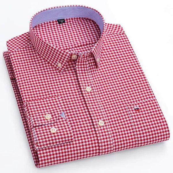 Camisa Social Masculina Algodão Oxford Charmme LC02 Camisa Social Loja Charmme PP 