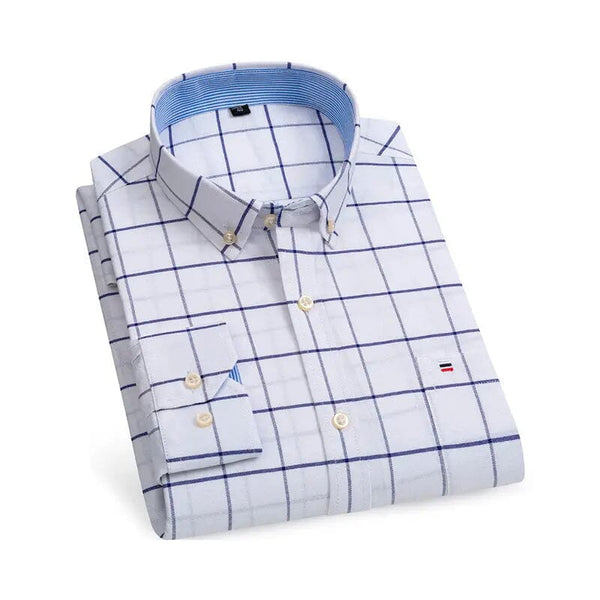 Camisa Social Masculina Algodão Oxford Charmme LC04 Camisa Social Loja Charmme PP 