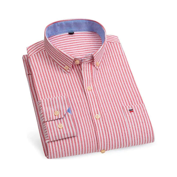 Camisa Social Masculina Algodão Oxford Charmme LC05 Camisa Social Loja Charmme PP 