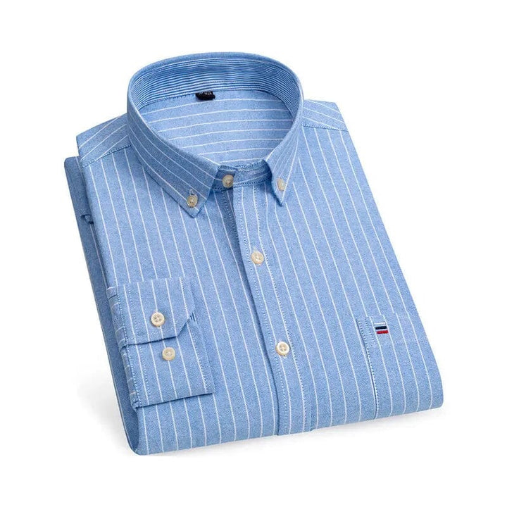 Camisa Social Masculina Algodão Oxford Charmme LC06 Camisa Social Loja Charmme PP 