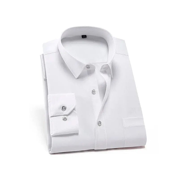 Camisa Social Masculina Branca Manga Longa - LC12 Prod214 Loja Charmme Branco P 