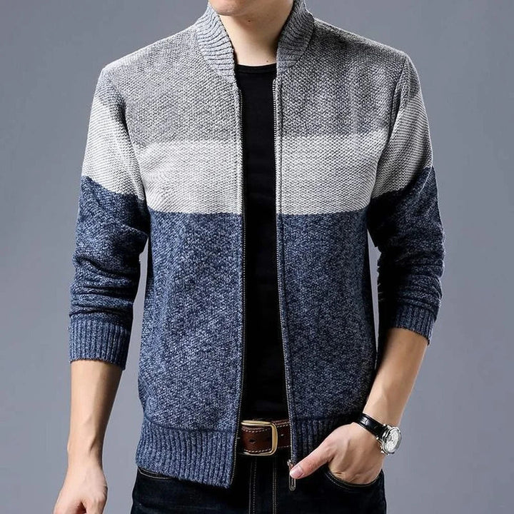 Casaco Masculino Com Zíper Cardigan - LC102 Prod183 Loja Charmme 