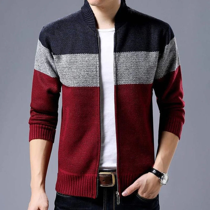 Casaco Masculino Com Zíper Cardigan - LC102 Prod183 Loja Charmme 