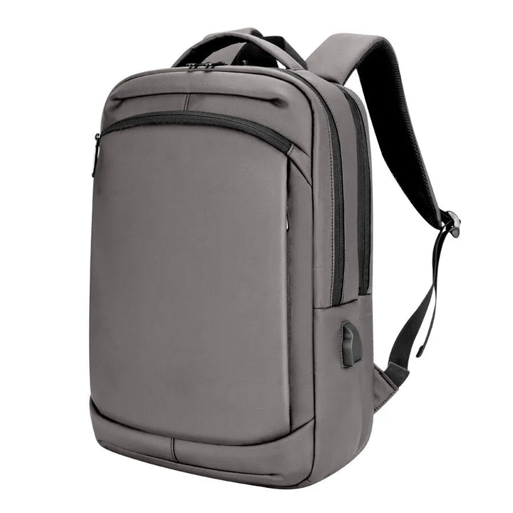 Mochila Notebook Com Porta USB - LC116 Prod141 Loja Charmme Cinza 