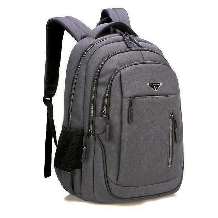 Mochila Oxford Para Notebook 15.6 - LC117 Prod149 Loja Charmme Cinza Escuro 50x35x19cm 