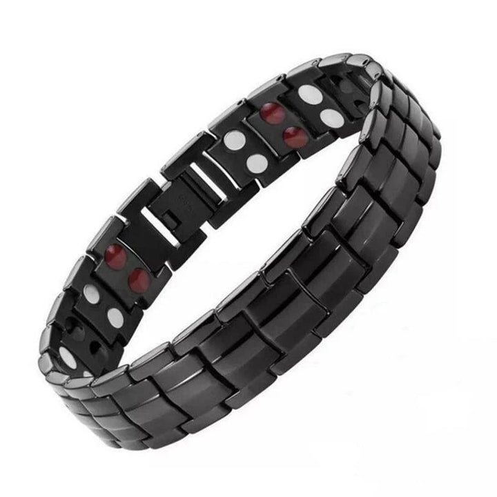 Pulseira Magnética Terapêutica, Premium Emagrecimento Loja Charmme Black 