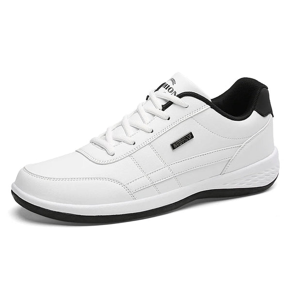 Tênis Italiano Masculino Couro - Casual LC151 Prod259 Loja Charmme Tênis Italiano Branco 36 